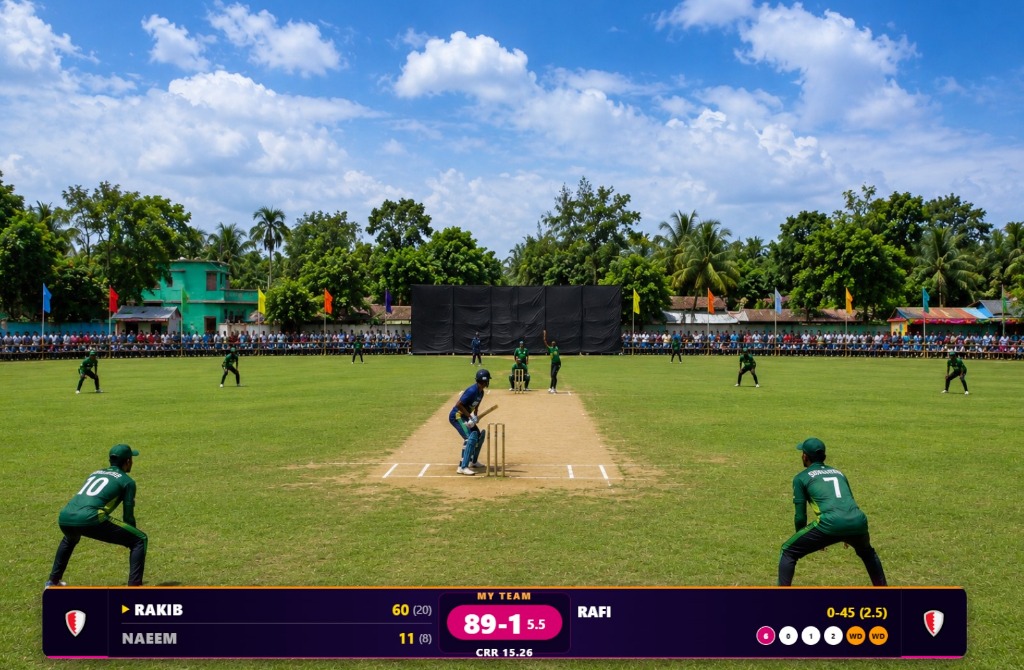 CricPulse T20 Cosmic Theme Overlay